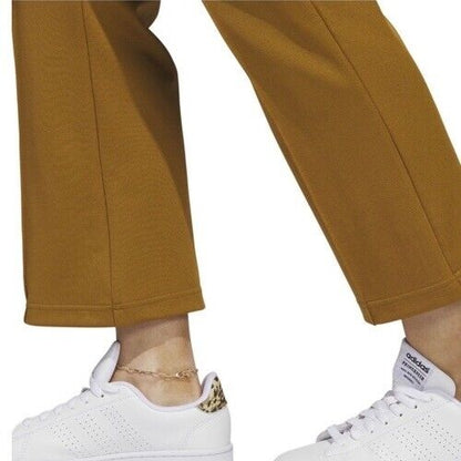 Adidas Women's XPress -Tiro 7/8”Wide Leg Jogger Pants- Bronze Strata- Medium