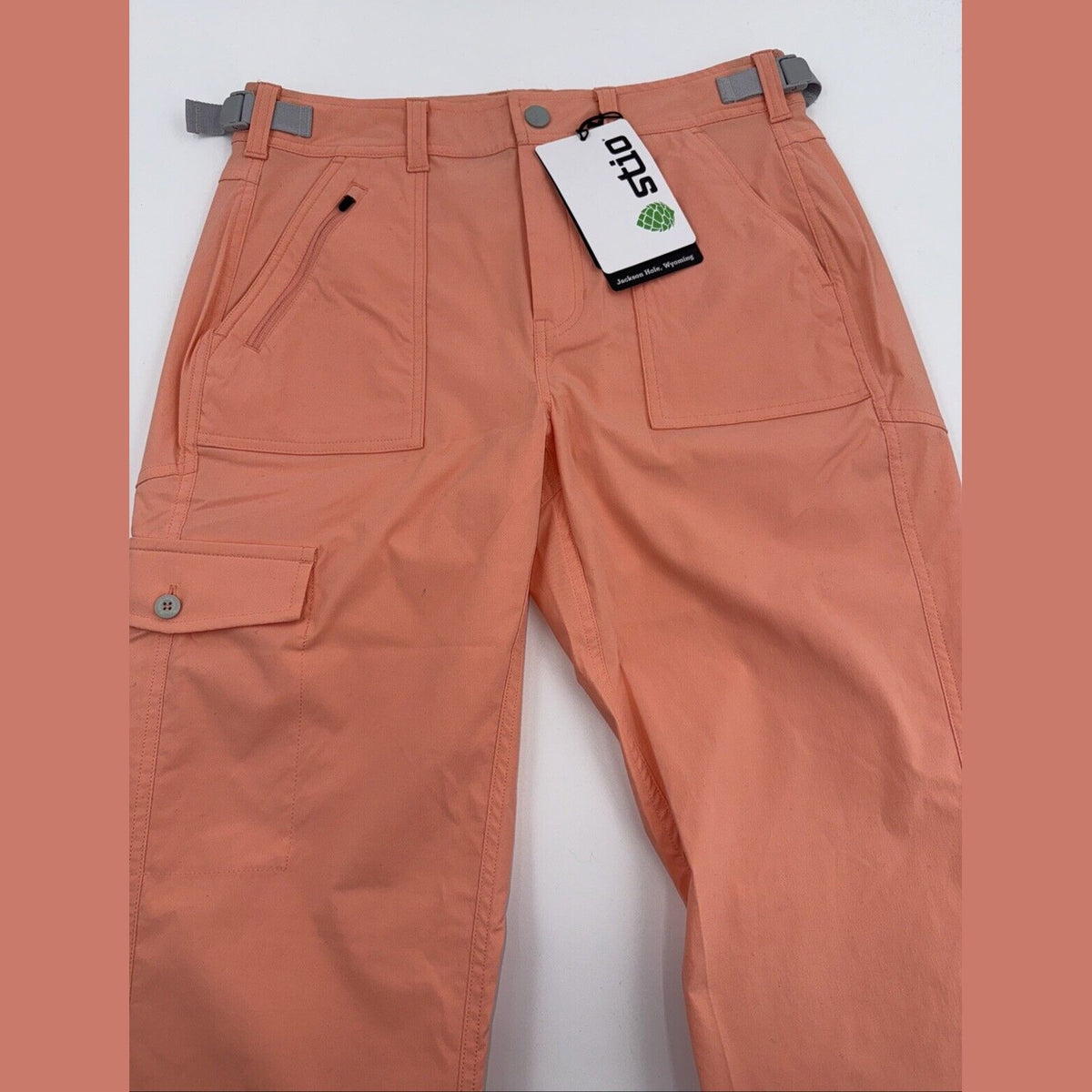 $129 STIO Women’s Lightweight Cut Bank UPF 50 Pants- Desert Coral- Size: 6 - New