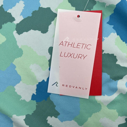 $105 Redvanly Men’s Dawson Golf Polo Shirt - Pool Green - Large- New Tag