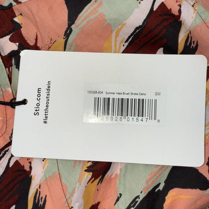 $109 Stio Women’s Marion Brush Stroke Camp Shirt Button Up-Size: Small- NWT
