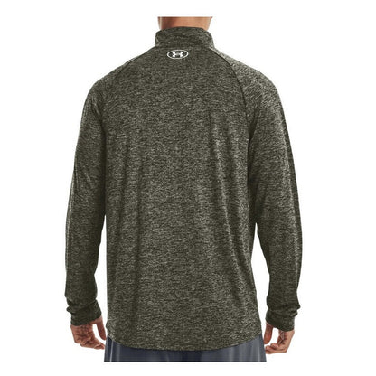 Under Armour Men's Tech 2.0 1/2 Zip-up Long Sleeve - Marine Od Green- Small-New