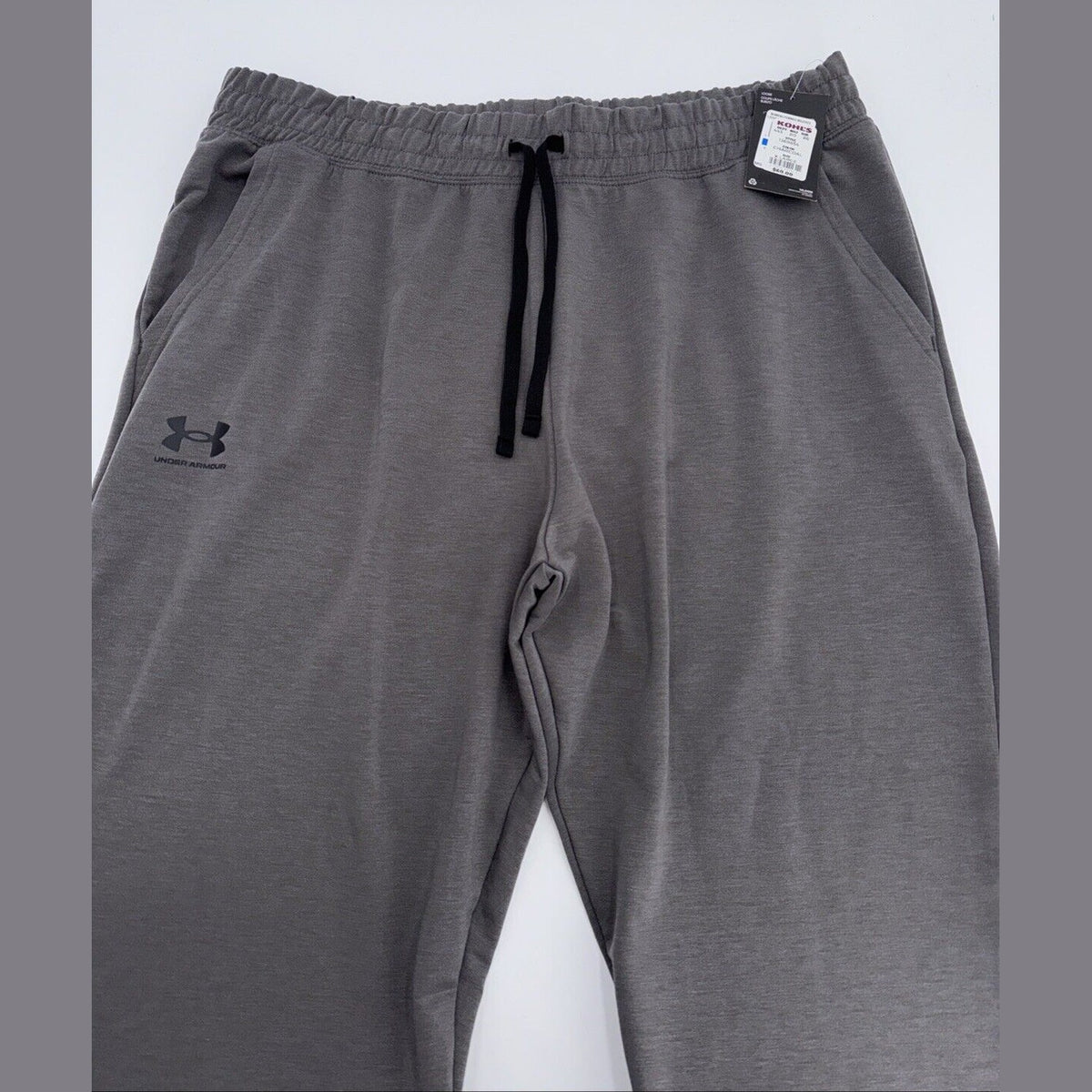 $60Under Armour Women’s Rival Terry Jogger Pull-On Pants-Charcoal-XLarge-NWT