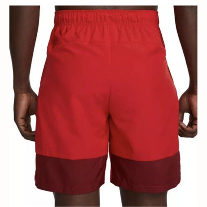 $35 Nike Men's Dri-Fit 9" Woven Training Shorts - Red- Size: Medium-  NEW