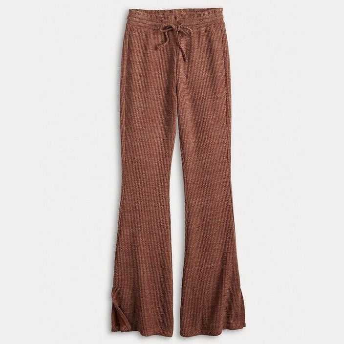 SO Junior High Rise Flare Pants- Stone Harbor- Size Small- NWT- Retail $44