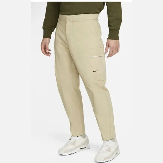 $85 Nike Men’s Sportswear Essentials Utility Pants DM6681-250- Beige-34W-New Tag