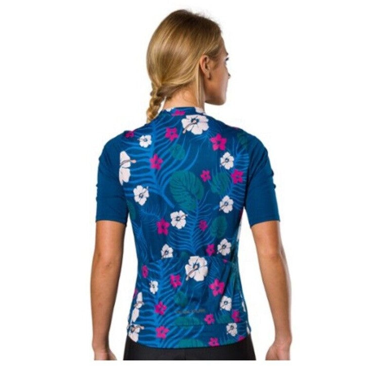 $80 New Pearl iZUMi Women's Attack Cycling Jersey-Twilight Tropical-Medium