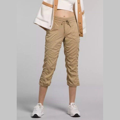 $60 The North Face Women’s Aphrodite 2.0 Capri - Khaki Stone- Medium - NWT