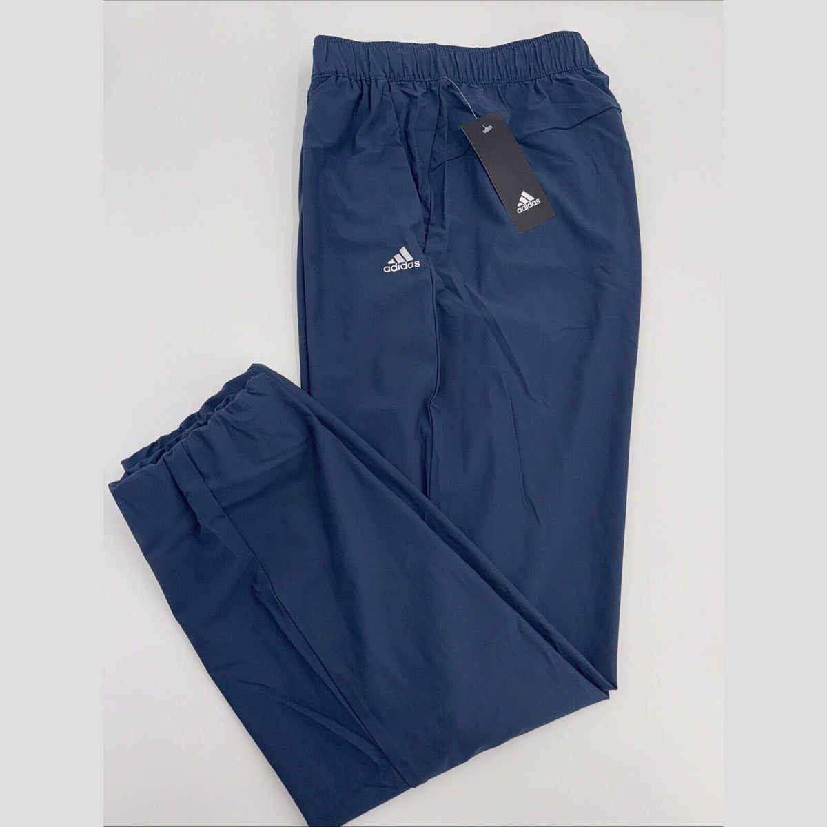 $70 Adidas Women’s Essential Golf Woven Joggers Pants- Navy - Medium - New Tag