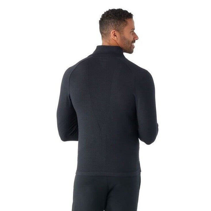 $220 Smartwool Men’s Intraknit Active Full Zip Jacket Merino - Black - XLarge