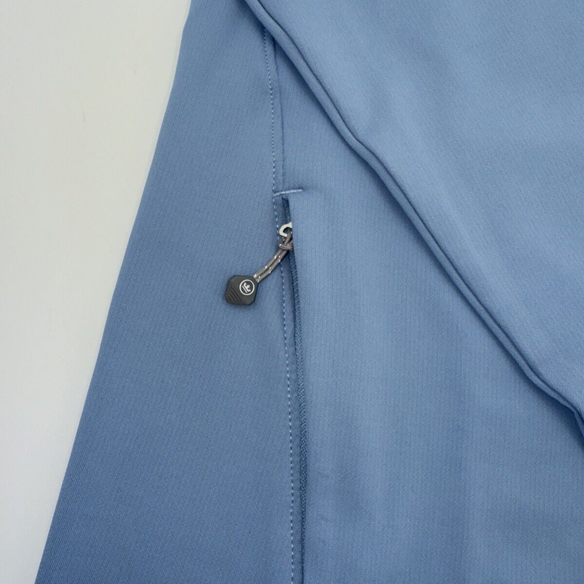 $195 Peter Millar Women’s Katy Full Zip Layer Jacket - Channel Blue- Large-New