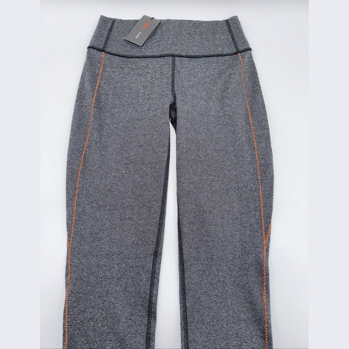 $149 KJUS Women’s Incline Baselayer Leggings Pant- Black Grey- Large (40)-NWT