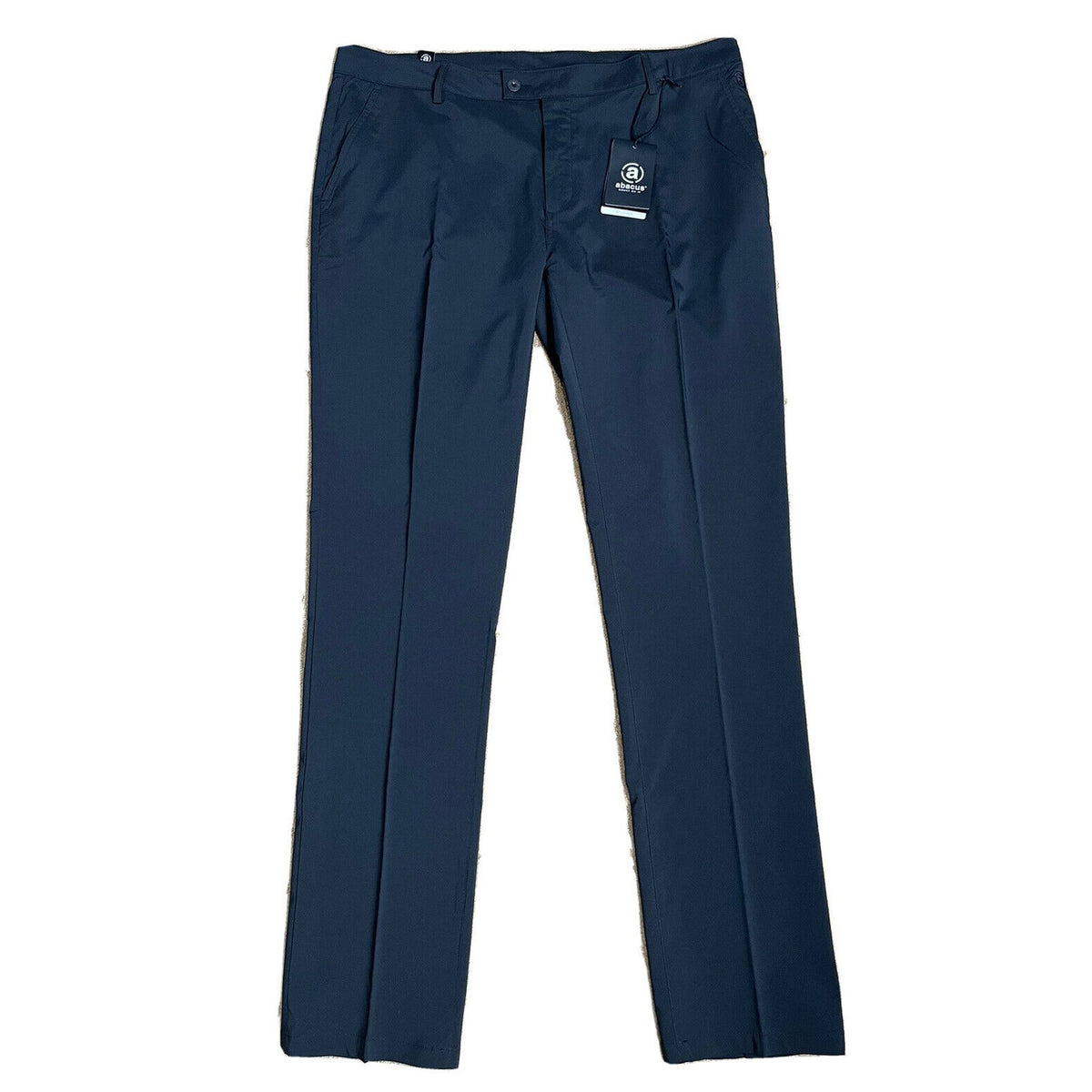 Abacus Count on It Men’s Stretch Golf Pants Travel Slacks- Black- 38W 34L-New$95