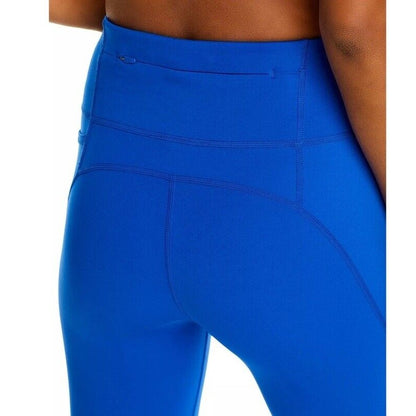 $100 Sweaty Women’s Betty Power Leggings 7/8 Length- Blue -Size: 10 Large - New