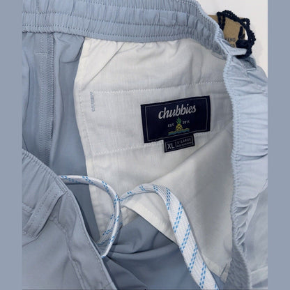 $65 Chubbies Men’s Everywear Tech Fabric 6” Shorts (2025 Version) Blue- XLarge