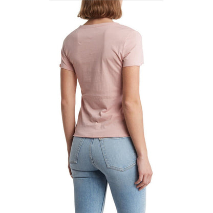 AllSaints Women’s Bela Tee Short Sleeve T Crew Neck-Pink-Size: Small -New $69
