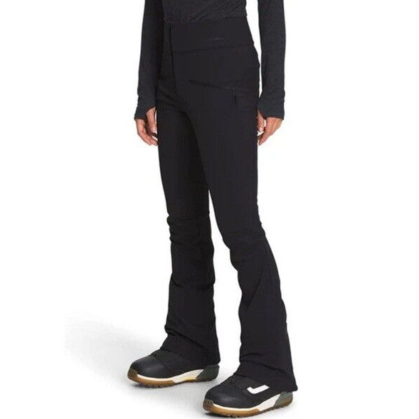 $230 THE NORTH FACE Women's Amry Soft Shell Pants- Black- Size: 2 Reg (28W 33L)