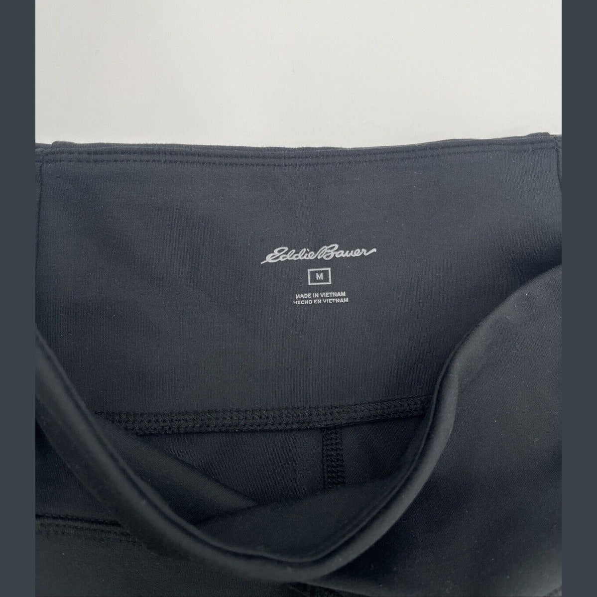 $45 Eddie Bauer Women’s Alcove Compression Shorts- Black-Medium-New Tag
