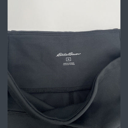 $45 Eddie Bauer Women’s Alcove Compression Shorts- Black-Medium-New Tag