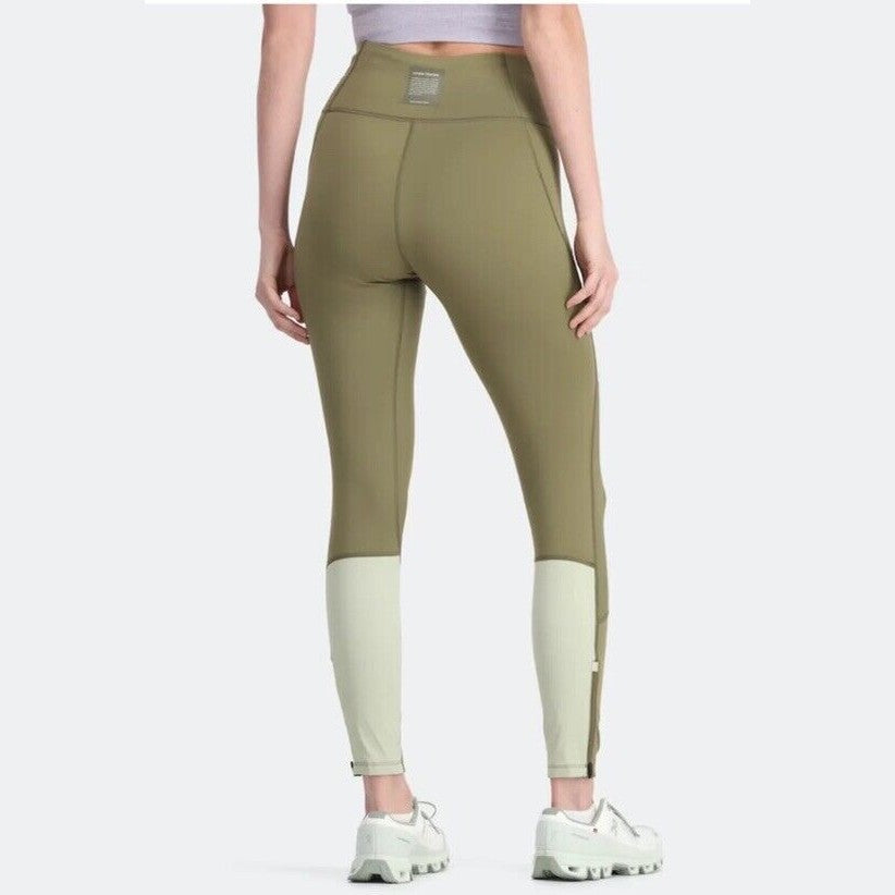 $120 Kari Traa Women's Ane Hiking Tights - Tweed Khaki - XLarge - New Tag