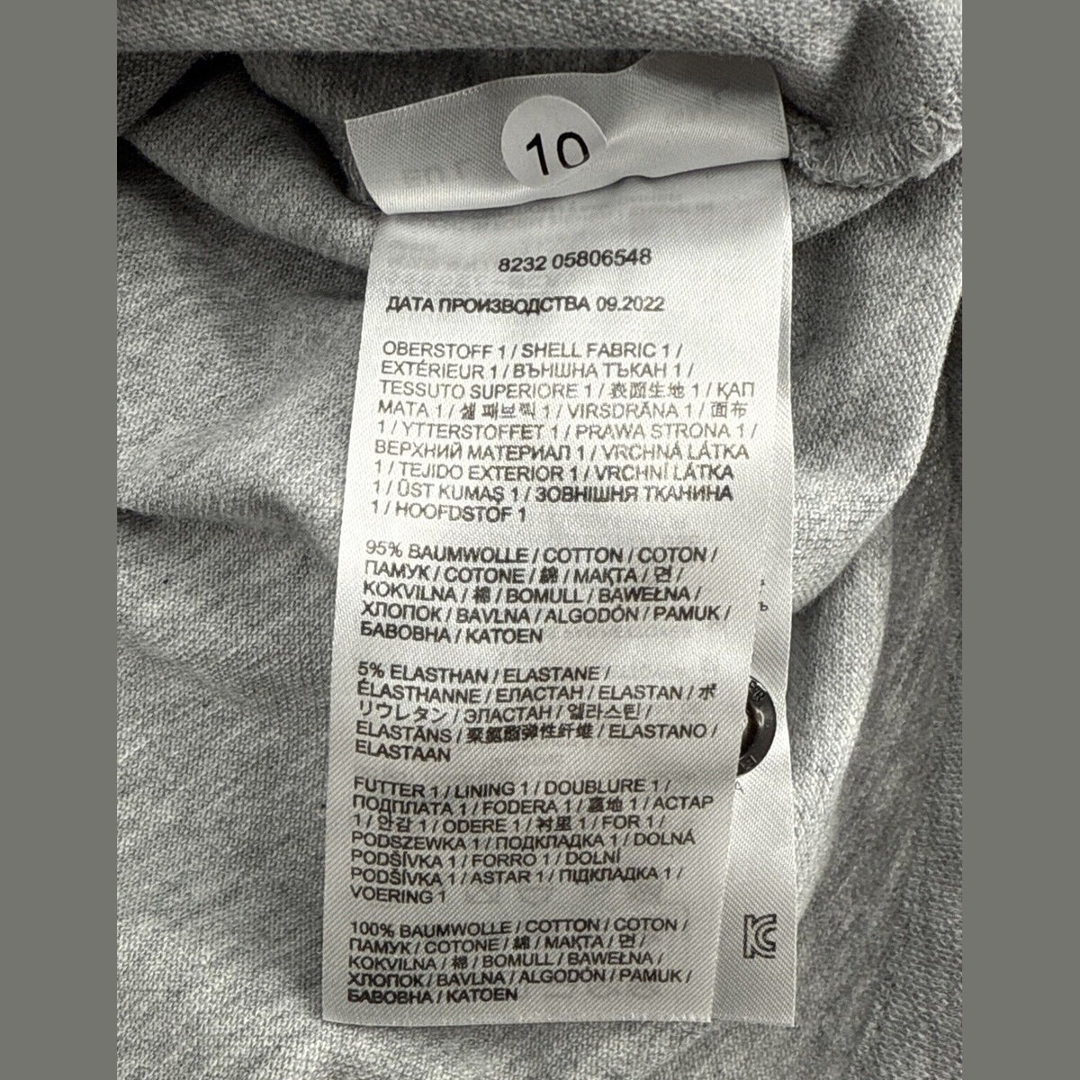 $220 Bogner Men’s Franz-O Button Up Shirt - Light Grey- Large- New Tag