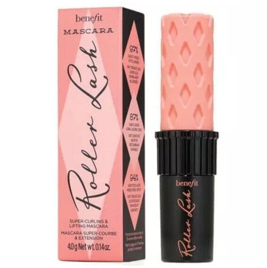 Benefit Cosmetics Roller Lash Curling& Lifting Mascara- MINI- Black- 0.14oz