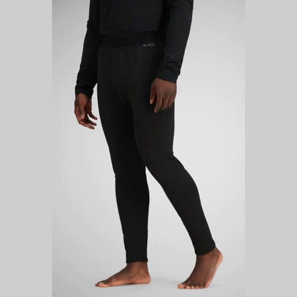 Obermeyer Men's Thermal Fleece Base Layer Bottoms 150 Ultrastretch-Black-Small