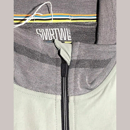$220 Smartwool Men’s Intraknit Active Full Zip Jacket Merino - Lead Gray- Medium