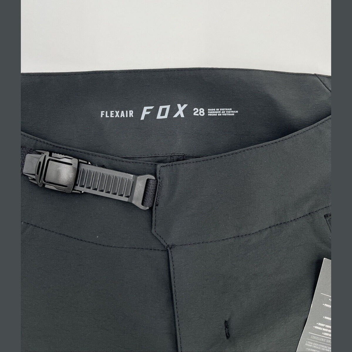 $110 Fox Racing Flexair SP23 Mens MTB Mountain Bike Shorts- Black- Size: 28W-New