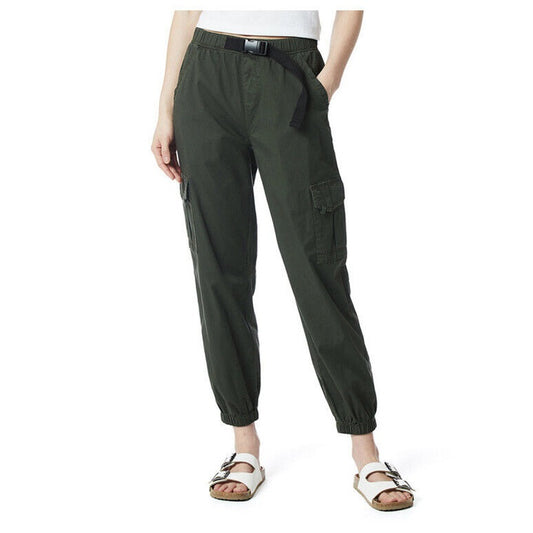 UNIONBAY Juniors Vaughn Cargo Jogger Pants-Green- Size 7 (28W) - New Tags $54