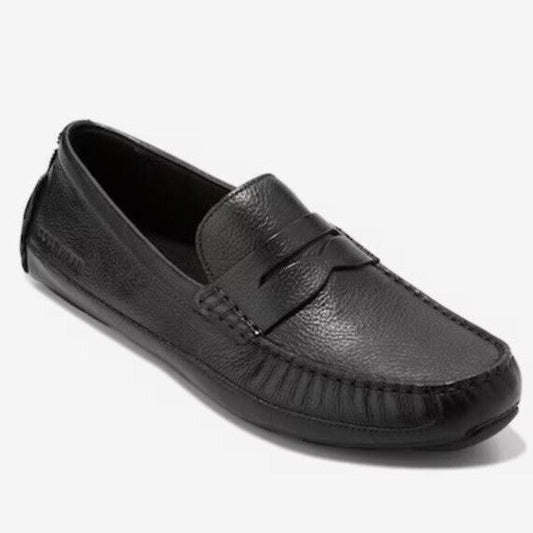 $159 Cole Haan Men's Wyatt Penny Loafer Driver Style - Black - 8.5 M - Brand New