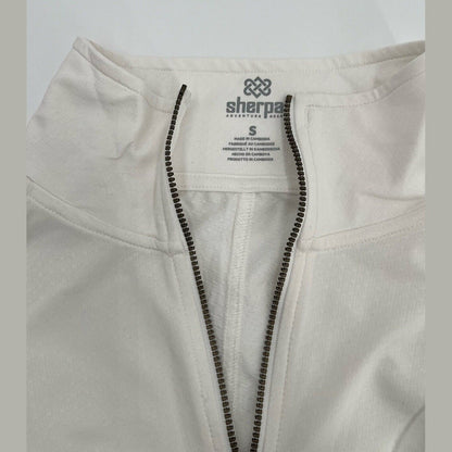 $120 Sherpa Women’s Aartifull Zip Jacket- Katha White- Small-New Tags