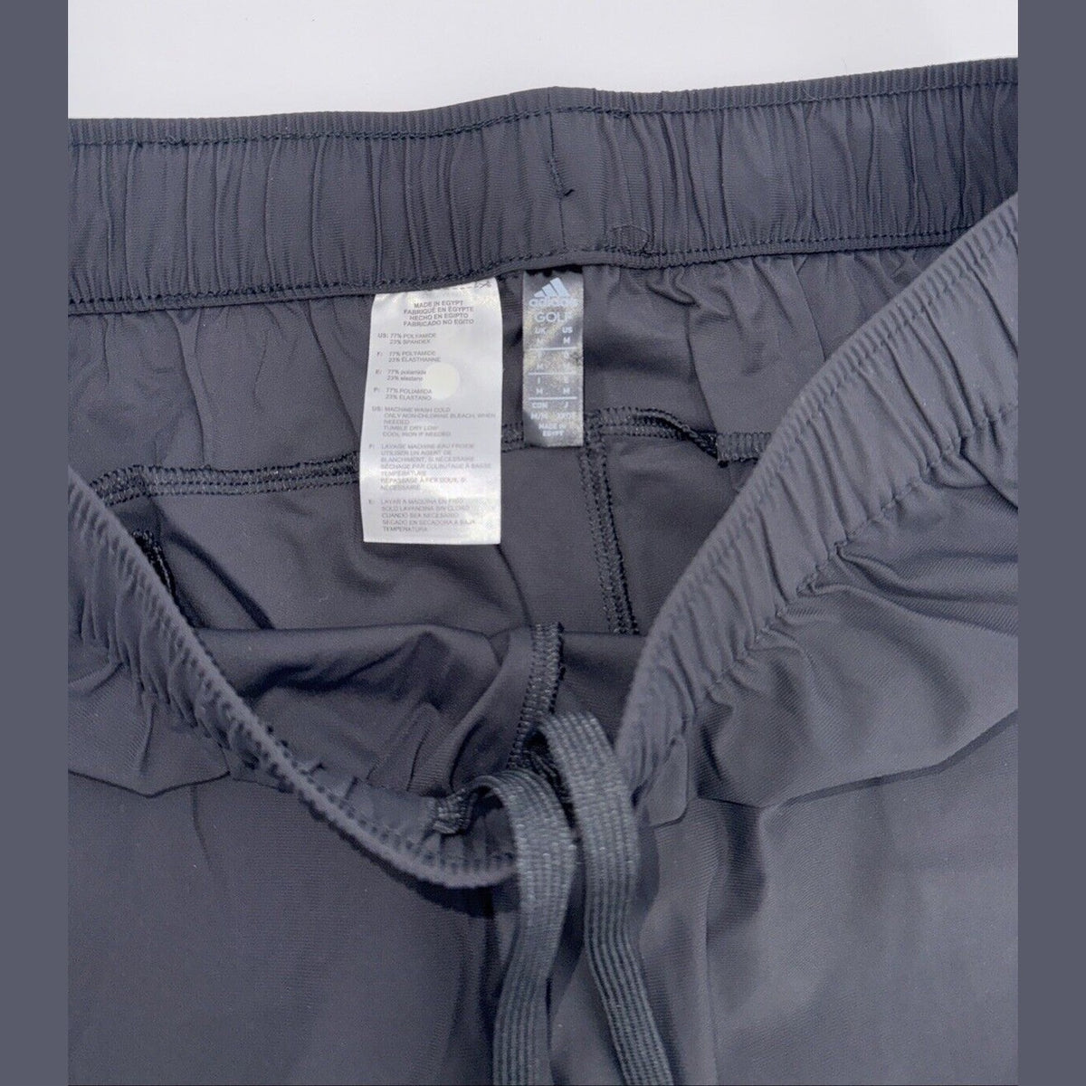 $70 Adidas Women’s Essential Comfy Woven Joggers Pants- Black- Medium- New Tag