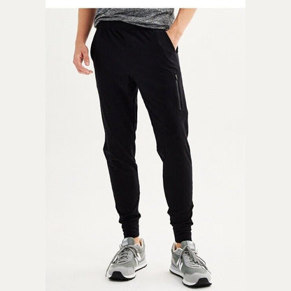 FLX Men’s Wander Joggers Pants- Black- Small - NWT $60