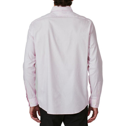 NEW 7 Diamonds Men’s Venetia Long Sleeve Button Shirt-Pale Pink-Small- $128