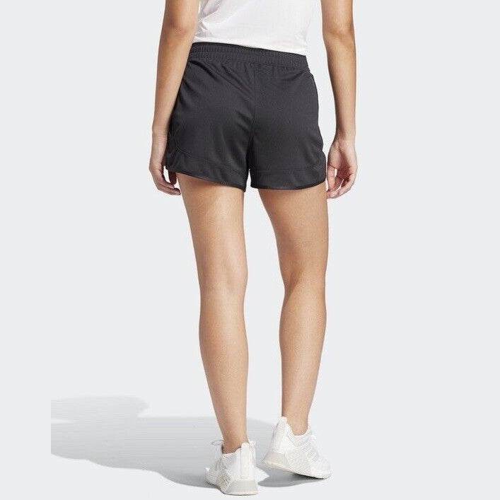 Adidas Women’s Pacer Essentials Knit High-Rise Shorts - Bliss Pink- Medium NWT
