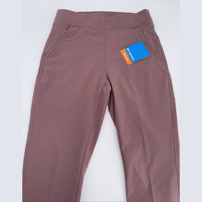 $60 Columbia Women's Anytime Slim Fit Pull-On Pants -UPF 50*- Fig- Small-New Tag