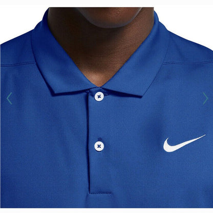 Nike Men's Dri-FIT Short Sleeve Golf Polo -Royal Blue - Small - NEW $48 CU9792
