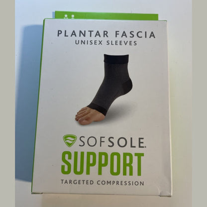 SOF SOLE Unisex Ankle Sleeves sz L / XL Large / X-Large Black Running Training