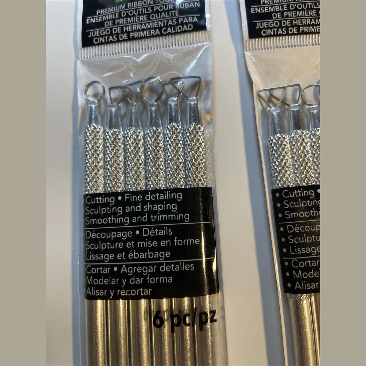 Lot Of 2 Artminds ribbon tool set , 6 pcs Total 12 Pierces  - New