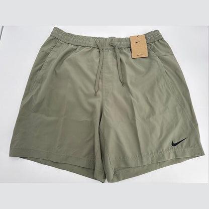 Nike Men's Form Dri-FIT 7" Unlined Versatile Shorts- Light Army- Medium- New Tag