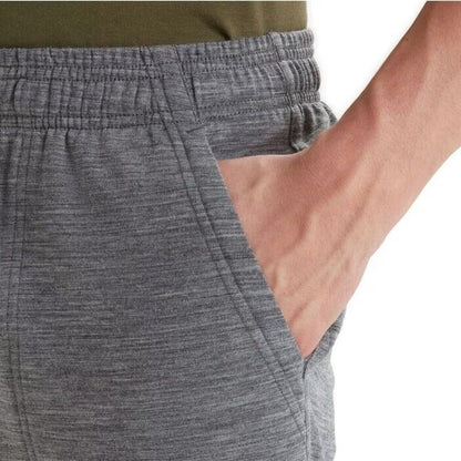 $150 Icebreaker Men’s Shifter Merino Wool Jogger Sweatpants-Gritston Grey-XLarge