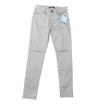 UNIONBAY Juniors' Karma Stretchy High Waisted Skinny Pants-Beige-Size: 3/27W-New