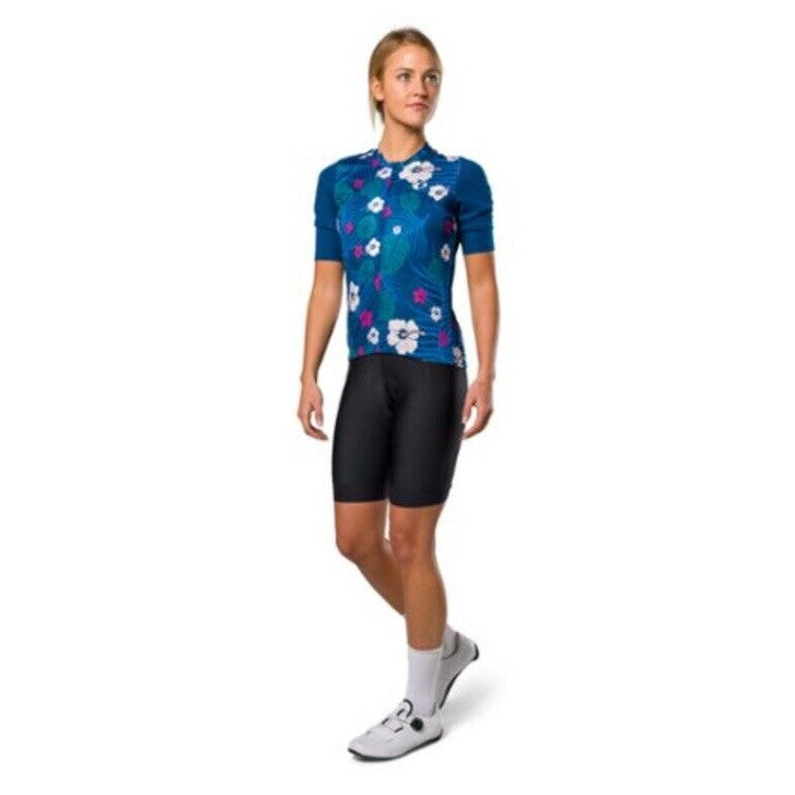 $80 New Pearl iZUMi Women's Attack Cycling Jersey-Twilight Tropical-Medium