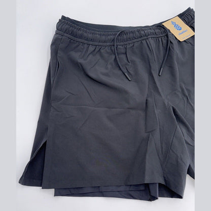 $80 Chubbies Men’s The Secret Agents 5.5” Ultimate Training Shorts-Black- Large