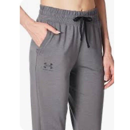 $60Under Armour Women’s Rival Terry Jogger Pull-On Pants-Charcoal-XLarge-NWT