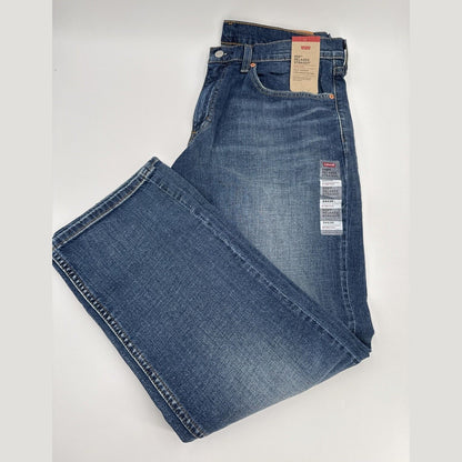 $69.50 Levi's Men's 559 Relaxed Straight Jeans - Mystery Man Blue - 34W 30L -NEW