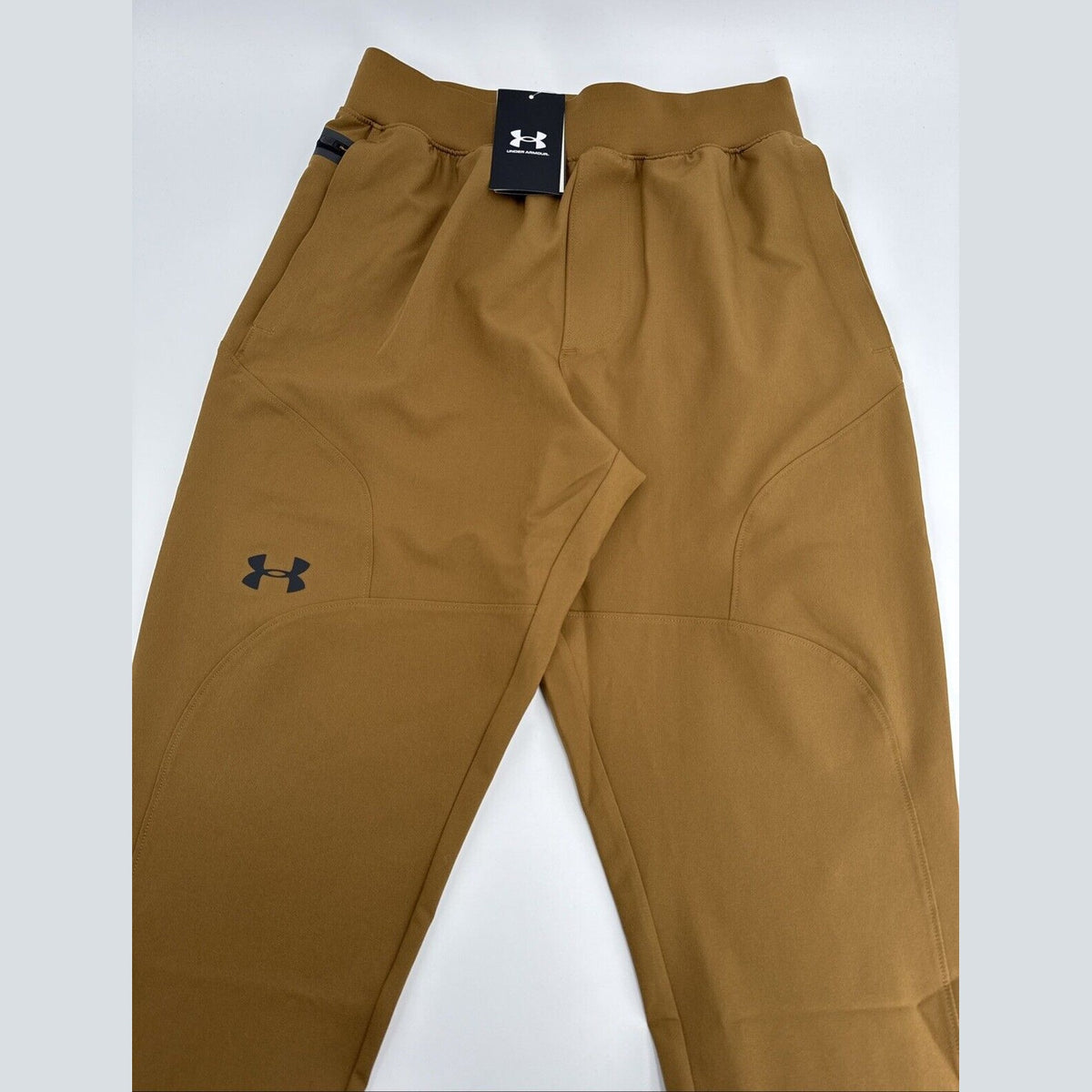 $90 Under Armour Men’s Unstoppable Tapered Training Joggers -Coyote - Small -New