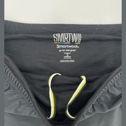 $65 Smartwool Men's Active Lined 5" Running Shorts -Black-Small -NEW