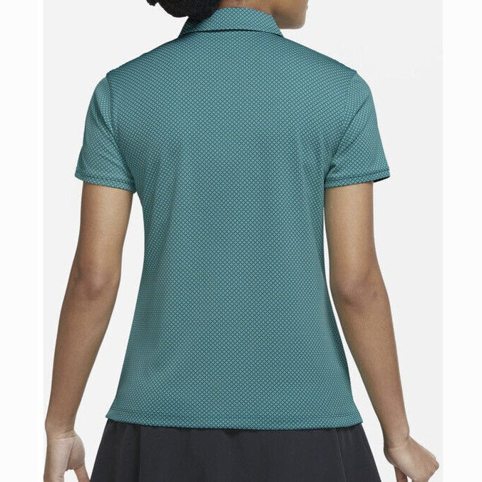 Nike Victory Dri-Fit Golf Polo Short/Slv Women’s - Small -Teal Spruce - New $55