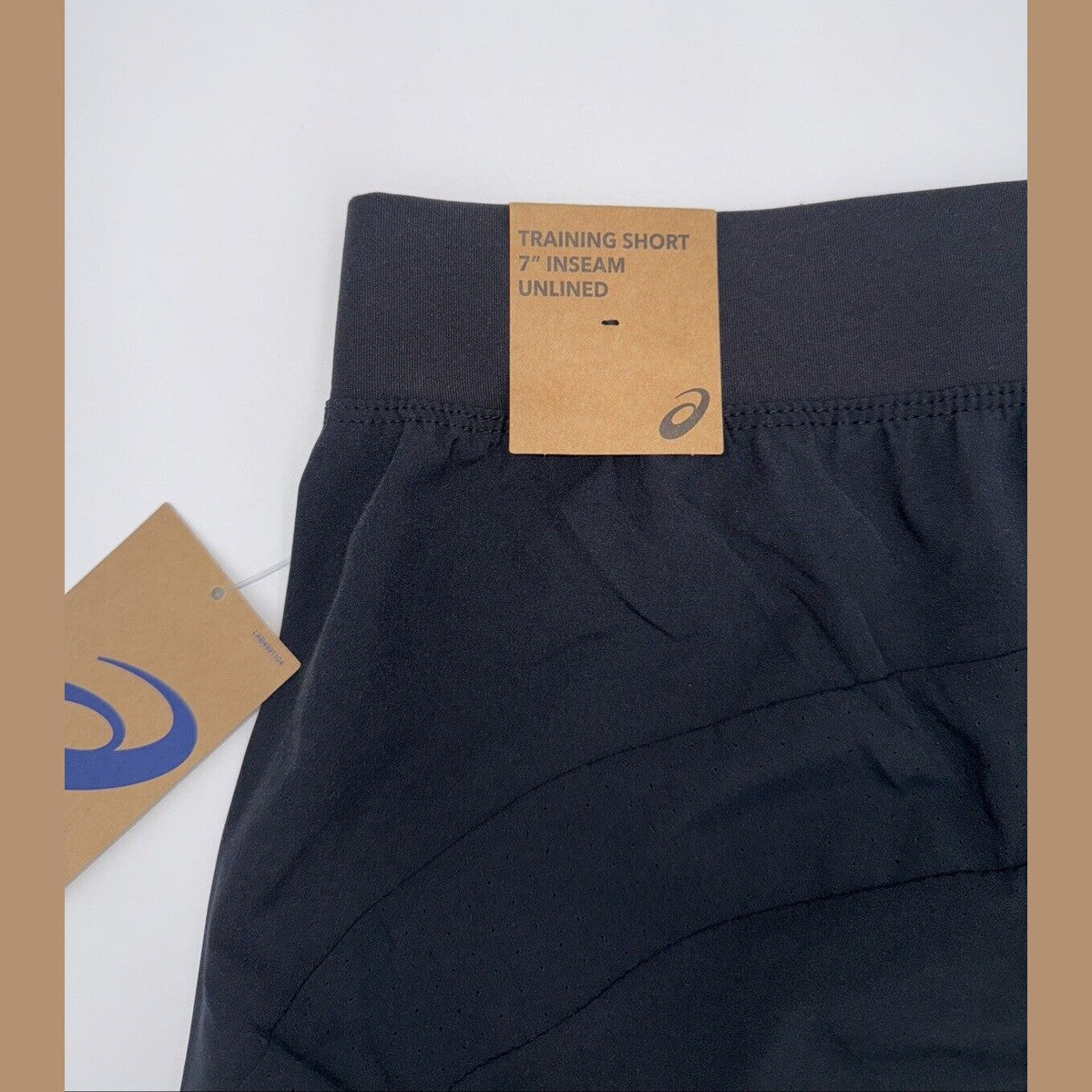 ASICS Men’s Athletic 7" Woven Unlined Running Shorts - Black - Size: Large-New